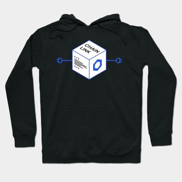 Chainlink Crypto Link Hoodie by BitcoinSweatshirts